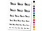 National Park Great Smokey Mountains Temporary Tattoo Water Resistant Fake Body Art Set Collection